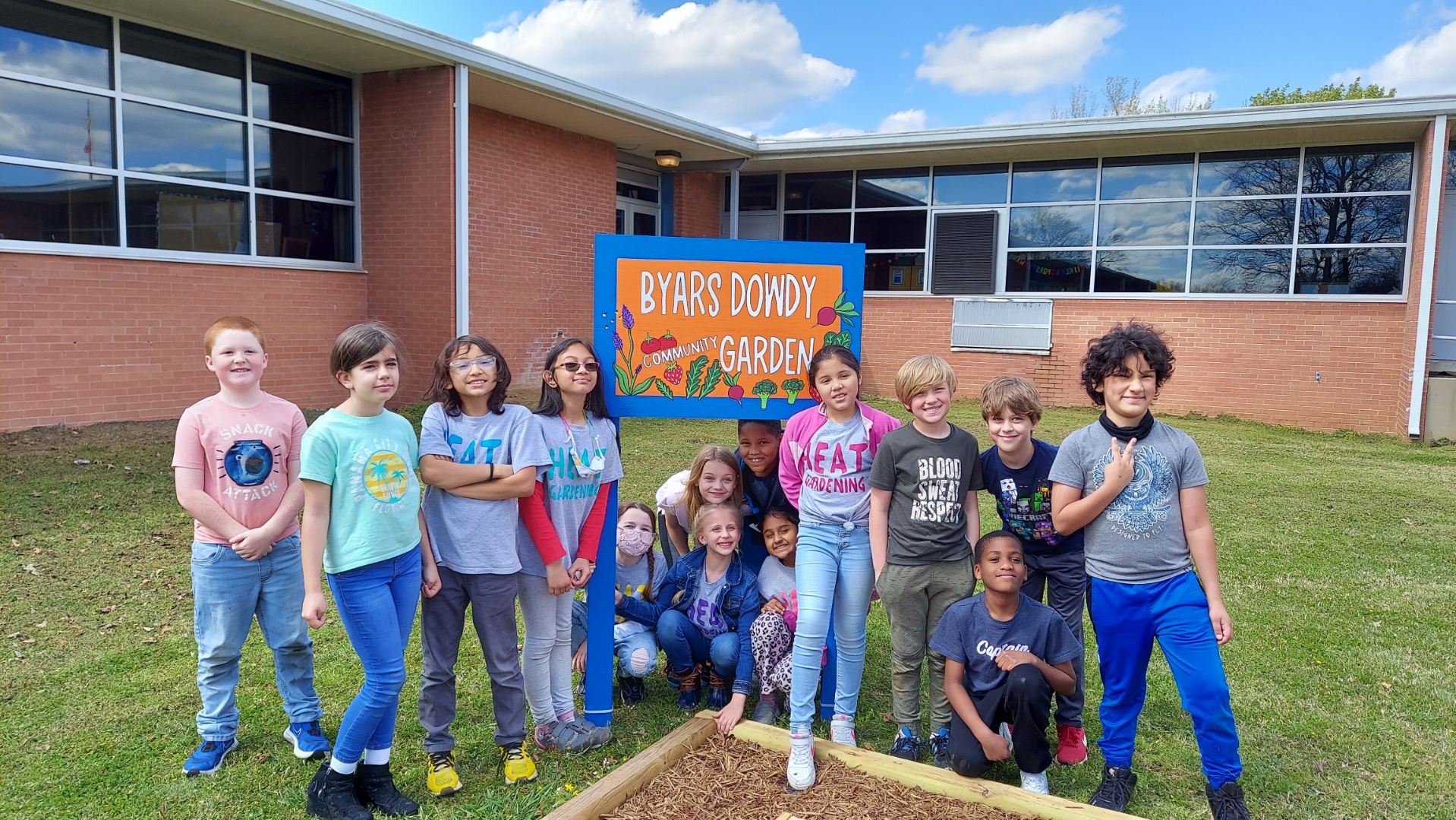 News Channel 5 Visit Byars Dowdy School Garden