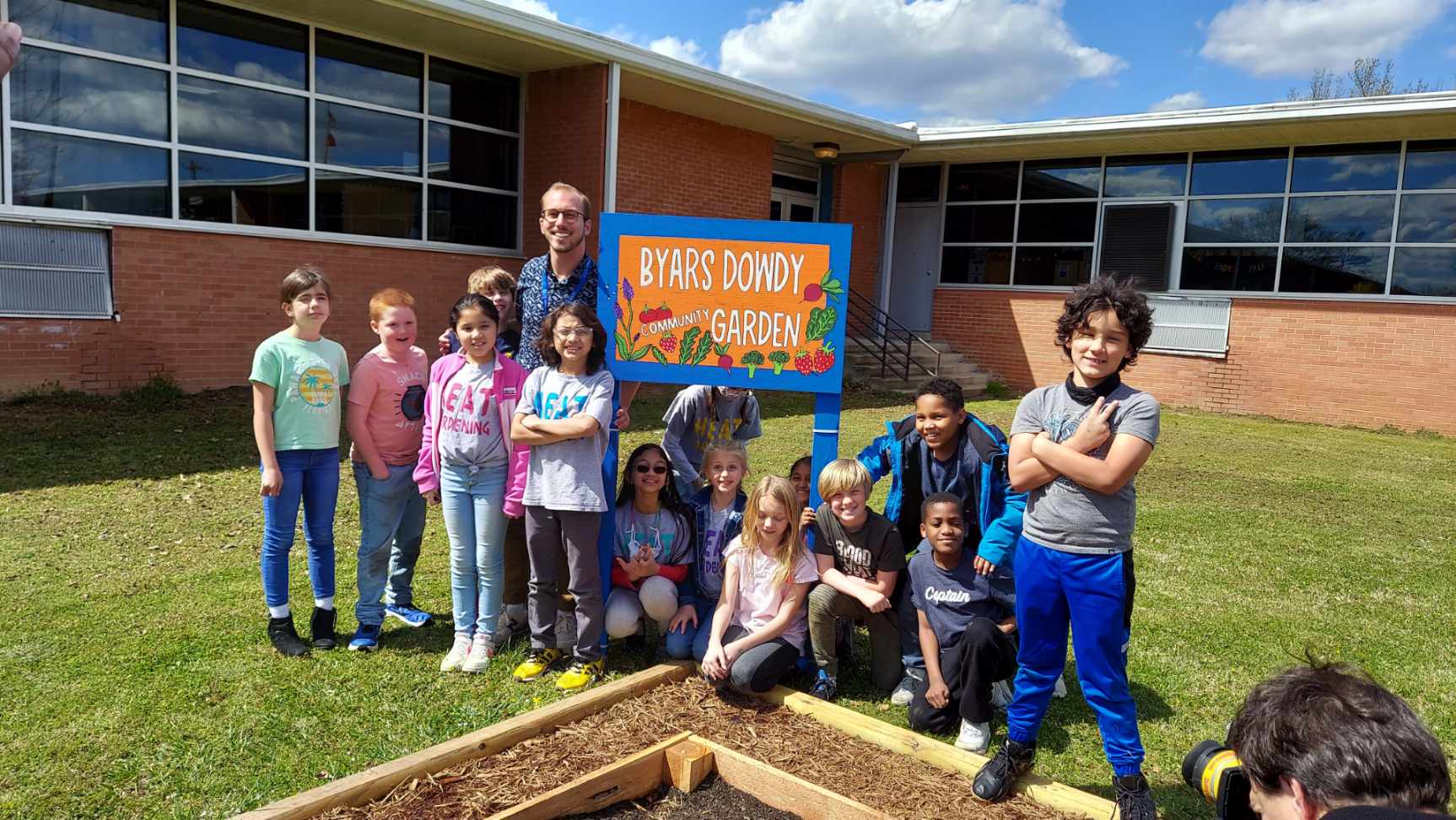 News Channel 5 Visit Byars Dowdy School Garden
