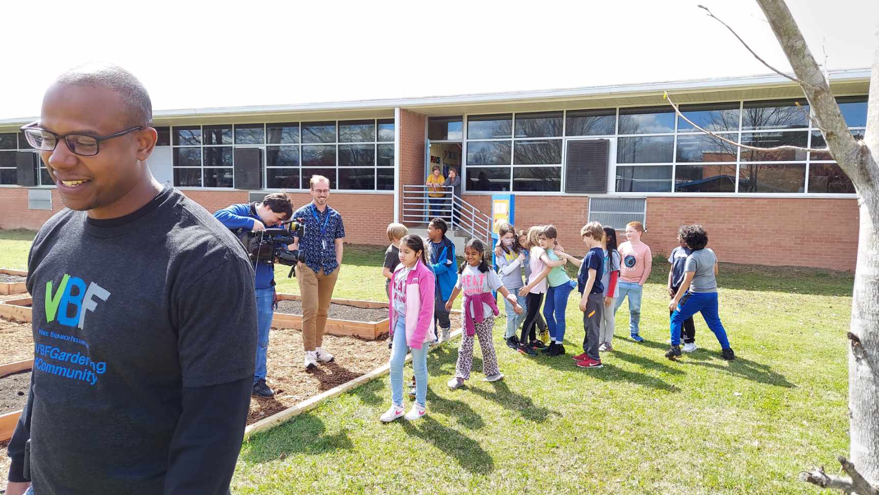 News Channel 5 Visit Byars Dowdy School Garden